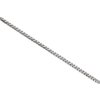 Řetízek z oceli stříbrná (600 x 3mm) B266