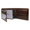 Pánská kožená peněženka ROVICKY hnědá U343 s RFID