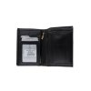 Pánská kožená peněženka ROVICKY černá U360 s RFID