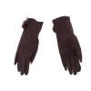 Dámské rukavice tmavě hnědé CAMILLA 56/3