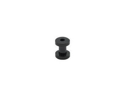 Tunel z chirurgickej ocele čierny (4 mm) D182