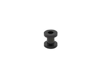 Tunel z chirurgickej ocele čierny (5 mm) D183