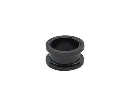 Tunel z chirurgickej ocele čierny (16 mm) D189