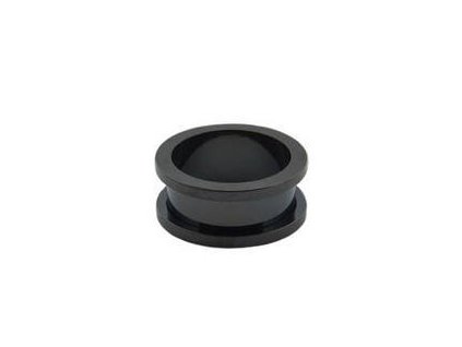 Tunel z chirurgickej ocele čierny (20 mm) D191