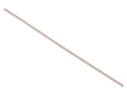 Retiazka z ocele rose gold (L:450mm) I249