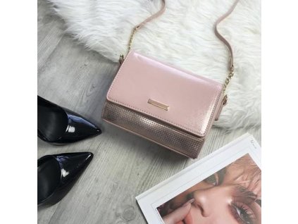 Dámska crossbody kabelka ružová  MONNARI X358