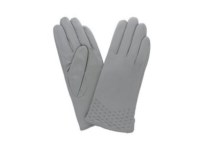 Dámske kožené rukavice šedé PRIUS 4002