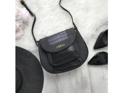 Crossbody kabelka čierna NOBO X418