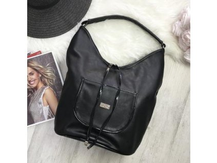 Kabelka shopper čierna CONCI X382