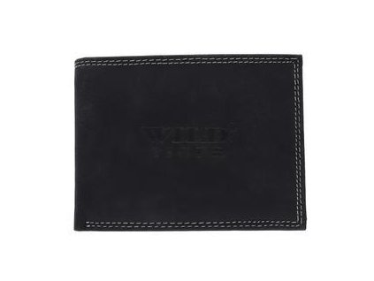 Pánska kožená peňaženka WILD TIGER U252 čierna