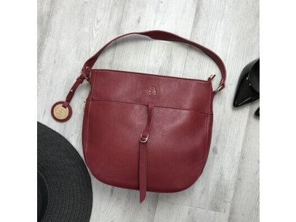 Dámska crossbody kabelka červená LuluCastagnette X