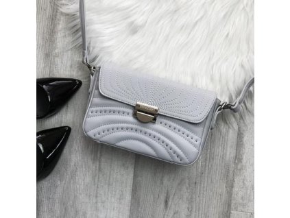 Dámska crossbody kabelka šedá MONNARI X586