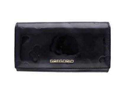 Dámska kožená peňaženka GREGORIO U529 čierna