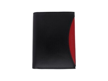 Pánska kožená peňaženka ROVICKY čierna U359 s RFID