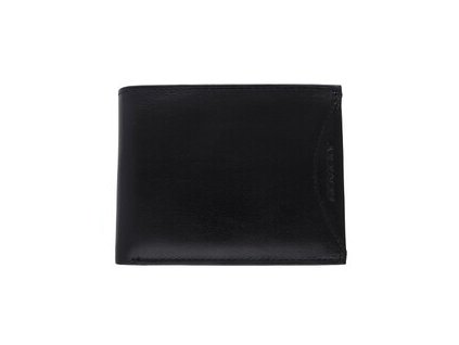 Pánska kožená peňaženka ROVICKY čierna U364 s RFID