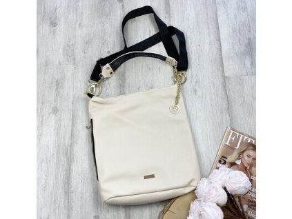 Kabelka shopper Laura Biaggi X854XX béžová