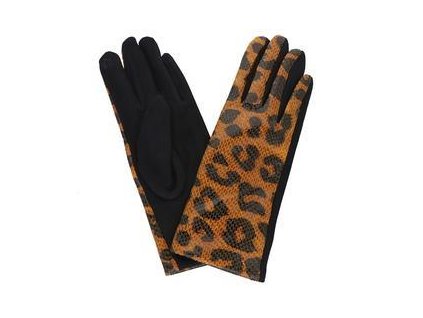 Dámske rukavice leopardí vzor PRIUS 12L