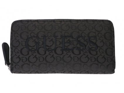 Dámska peňaženka GUESS čierna s potlačou