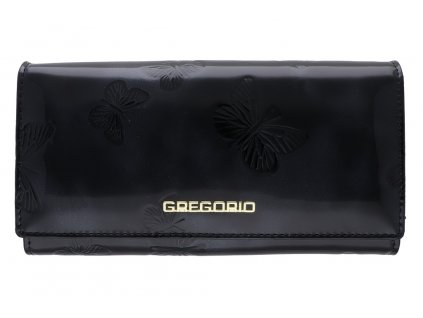 Dámska kožená peňaženka GREGORIO BT106 čierna