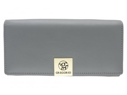 Dámska kožená peňaženka GREGORIO GS-122 šedá