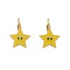 Náušnice HVIEZDIČKY z ocele zlaté C398