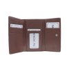 Dámska kožená peňaženka PATRIZIA PIU hnedá U157