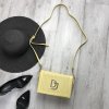 Dámska crossbody kabelka žltá David Jones X547