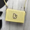 Dámska crossbody kabelka žltá David Jones X547