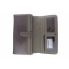 Dámska kožená peňaženka LORENTI U544 šedo hnedá