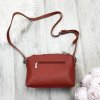 Kabelka crossbody David Jones X912 hnedo červená