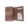 Dámska kožená peňaženka PATRIZIA PIU hnedá FF112