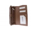 Dámska kožená peňaženka PATRIZIA PIU hnedá FF102