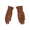 Dámske kožené rukavice  hnedé PRIUS B661