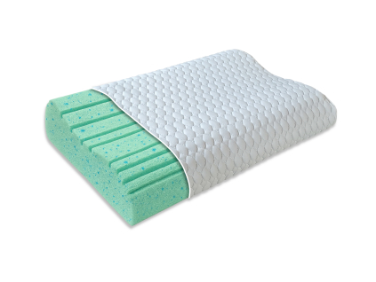 MEMORY ICE polštář v potahu white backround stín