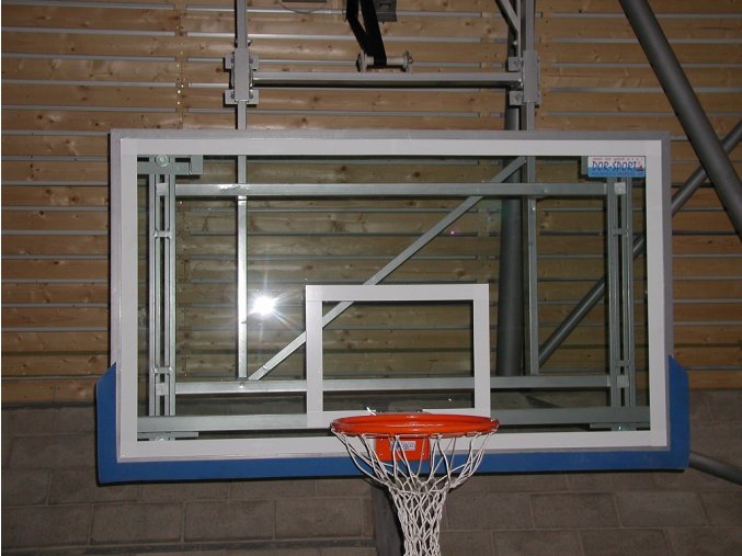 Basketbalová deska DOR-SPORT 1800x1050 mm, vnitřní, akrylát