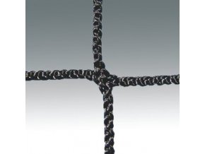 Síť na nohejbal 3 mm, ocelové lanko, černá