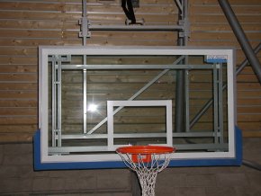 Basketbalová deska DOR-SPORT 1800x1050 mm, vnitřní, akrylát