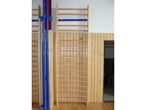 Žebřiny do tělocvičny DOR-SPORT 300x95 cm, 17 příček, multiplex