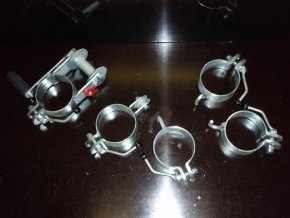 Sada venkovních objímek DOR-SPORT PROFI pro volejbal 106 mm