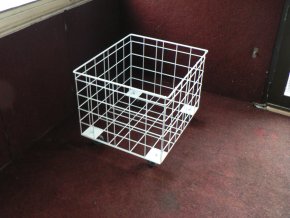 Vozík na míče DOR-SPORT, drátěný, 70x67x67 cm