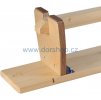 Švédská lavička s kladinkou DOR-SPORT 3,2 m s hranou z tvrdého dřeva