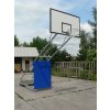 Basketbalová konstrukce DOR-SPORT, mobilní, pevná, deska 1800x1050 mm