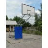 Basketbalová konstrukce DOR-SPORT, mobilní, pevná, deska 1800x1050 mm