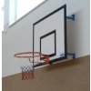 Konstrukce pro cvičný basketbal DOR-SPORT pro desku 1200 x 900 mm, pevná, vysazení 300-950 mm