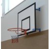 Konstrukce pro cvičný basketbal DOR-SPORT pro desku 1200 x 900 mm, pevná, vysazení 300-950 mm