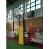 Basketbalová konstrukce DOR-SPORT, mobilní, sklopná, deska 1200x900 mm včetně regulace výšky koše