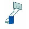 Basketbalová konstrukce DOR-SPORT, mobilní, pevná, deska 1800x1050 mm