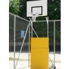 Basketbalová konstrukce DOR-SPORT, mobilní, sklopná, deska 1200x900 mm venkovní