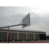 Basketbalová konstrukce DOR-SPORT, mobilní, sklopná, deska 1800x1050 mm