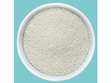 white nonpareils sprinkles